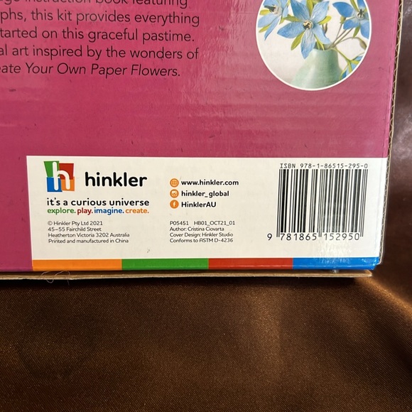 BEAUTIFUL CRAFTMAKER GIFT BOX CREATE OWN PAPER FLOWERS BRAND NEW - Picture 8 of 8